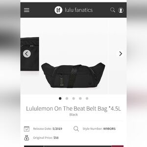 Lululemon On The Best Belt Bag